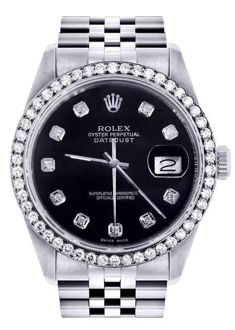 black rolex men